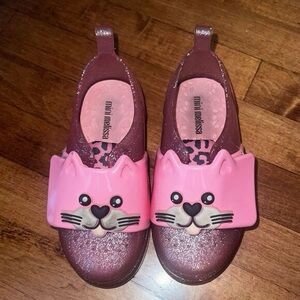 Mini Melissa jelly shoes size 9